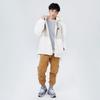 New Balance Velvet Jackets Unisex Ivory Hooded Moderate AMJ13383-MSU