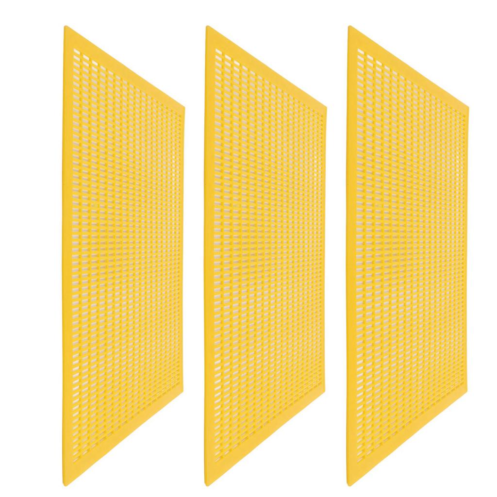 3pcs Plastic Bee Queen Protect Excluder Trapping Grid Net Tool Beekeeping Separated Bee Queen Board