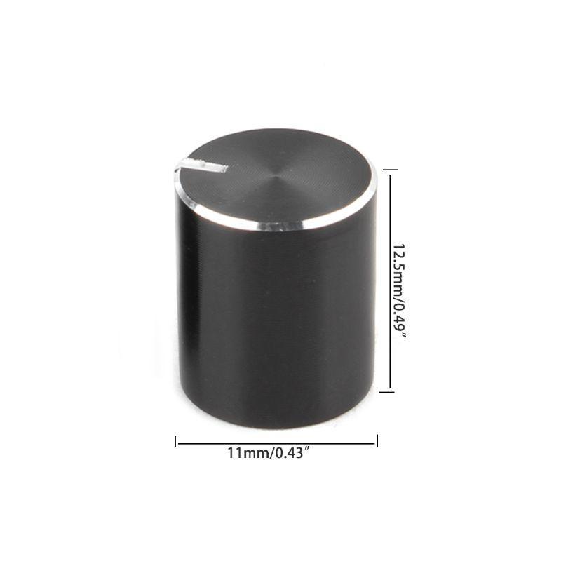5Pcs 11x12.5mm Rotary Potentiometer Knob Cap Volume Control For o Amplifier