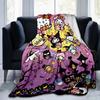 1pc Halloween Fun with Hello Kitty and Friends Themed Blanket, Seasonal Home Decorative Throw Blanket, Living Room, Travel, Camping, Car Blankets, Bea