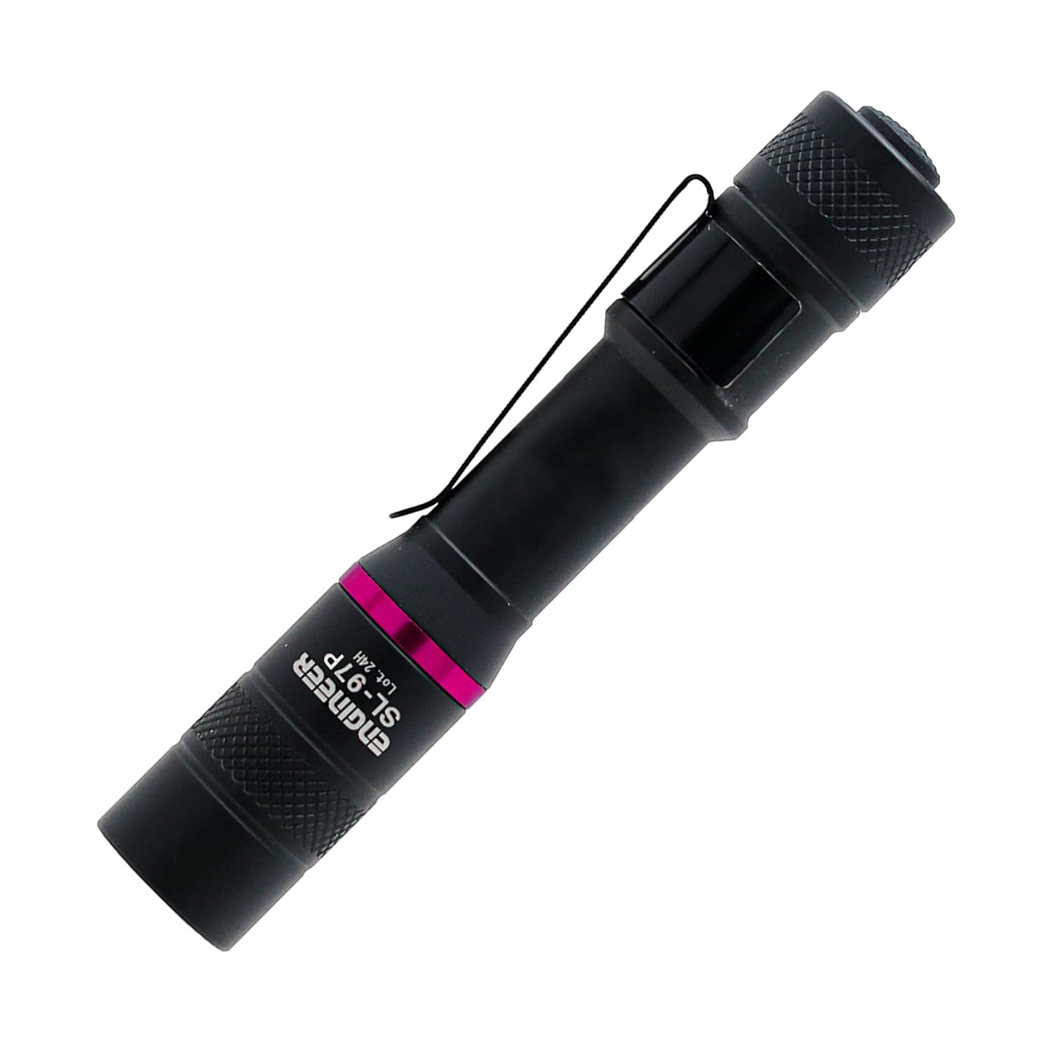 

Engineer LED Flashlight, 100 Lumens, Includes 1 AAA Battery, Pink & Black, SL-97P