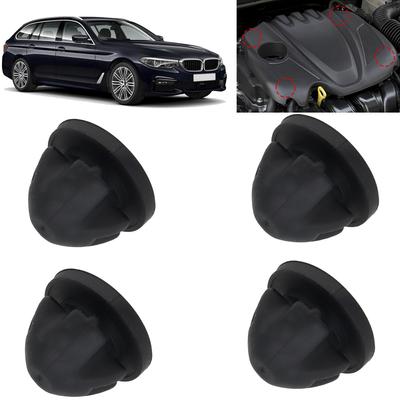 4 STÜCK Motorabdeckung Zierleisten Gummitüllen Buchse Anschlagpuffer Für BMW 1 2 3 4 5 6 7er Reihe X1 X2 X3 X4 X6 Z4 OE# 11127614138
