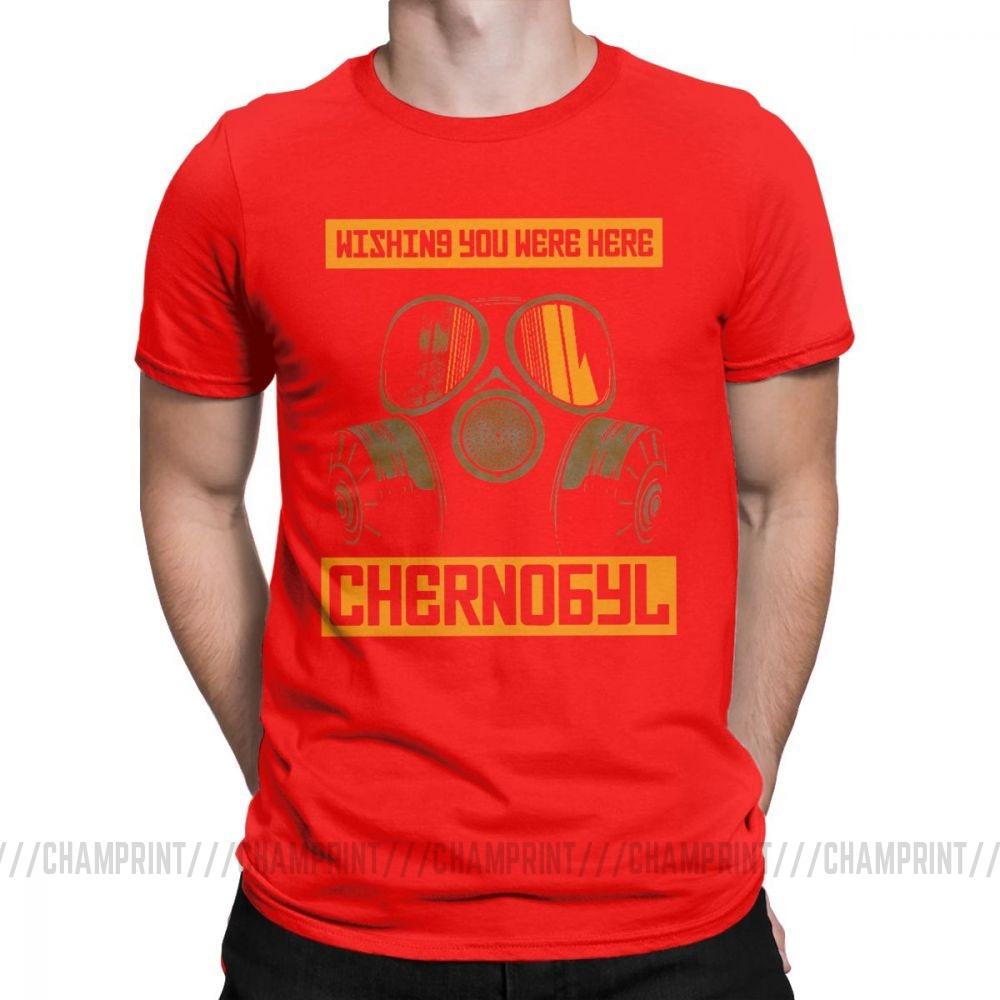 Nuclear Chernobyl Exclusion Zone Men T Shirt Ivankiv Raion Kiev Oblast Clothes Ukraine Disaster Tees New Design TShirts