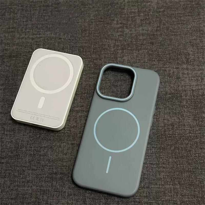 Ultrathin Magnetic MagSafe Phone Case for iPhone 16 Pro Max 15 14 13 12 11 Pro Max Wireless Charging Matte Hard PC Armor Cover
