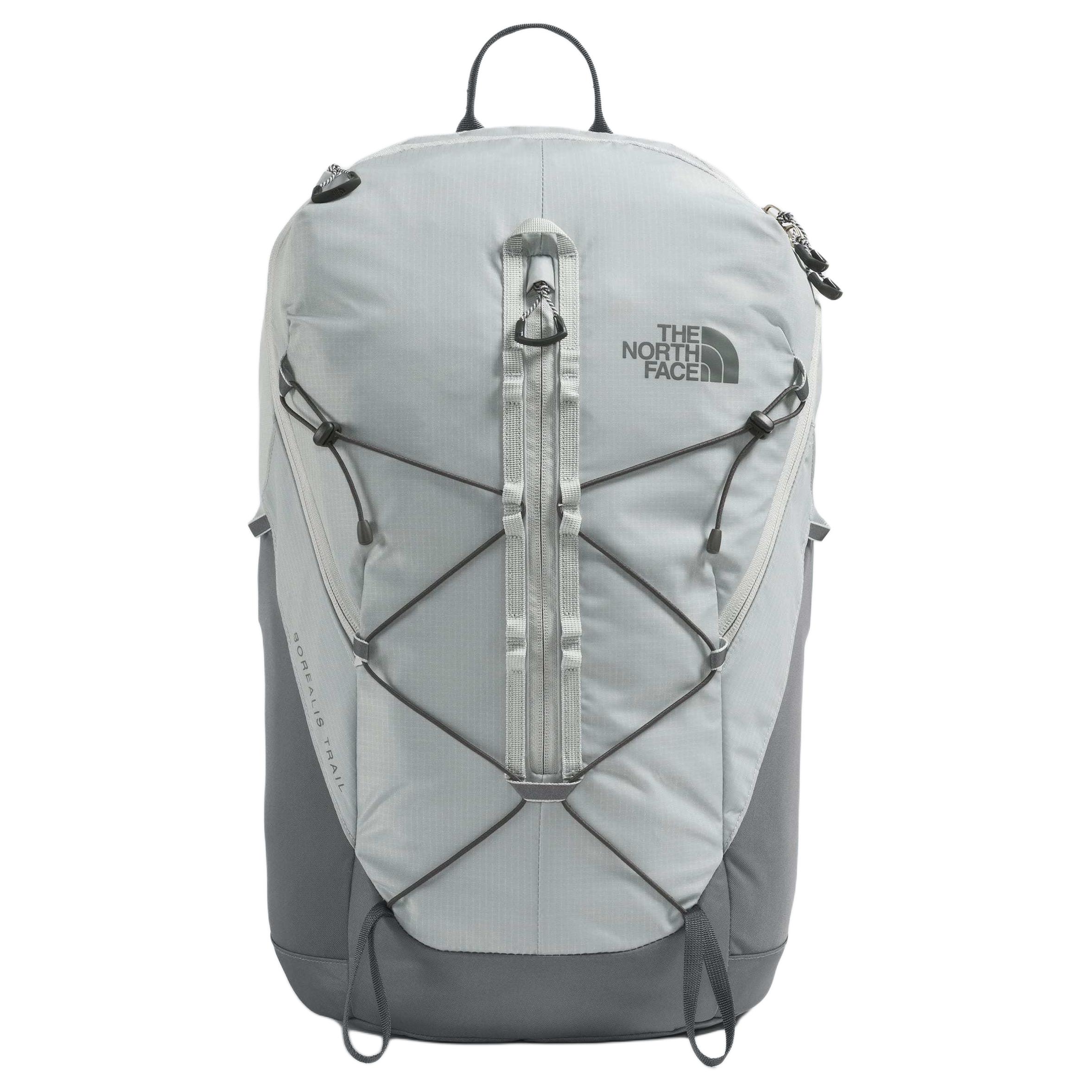 The North Face Borealis Trail 26L Logo Nylon Backpack Unisex Backpack Gray NF0A8E9Z-RO5 Gray