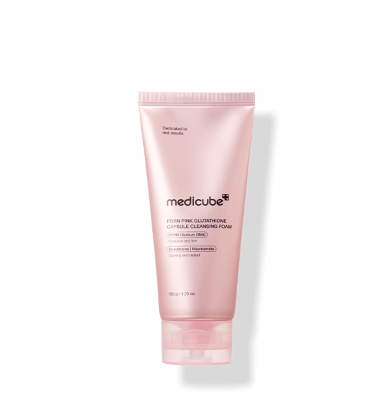 MEDICUBE PDRN Glutathione Capsule Foam Cleanser 120g