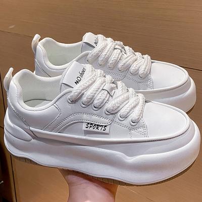 Classic Canvas Shoes Women Platform Shoes Chunky Sneakers Walking Shoes