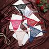 Plus Size Women Summer Sexy Lace Comfortable Breathable Low Waist Non Mark Thong Underwear