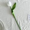 12pcs Tulips Artificial Flowers Faux Tulip Real Touch Tulip Fake Flowers Bouquets Arrangements for Mothers Day Spring Easter Wedding Home Table Decor