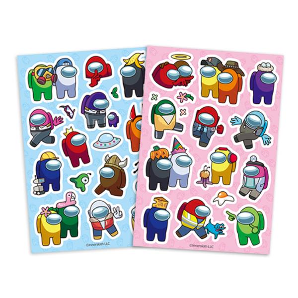 Among Us Postcard Paint Coloring