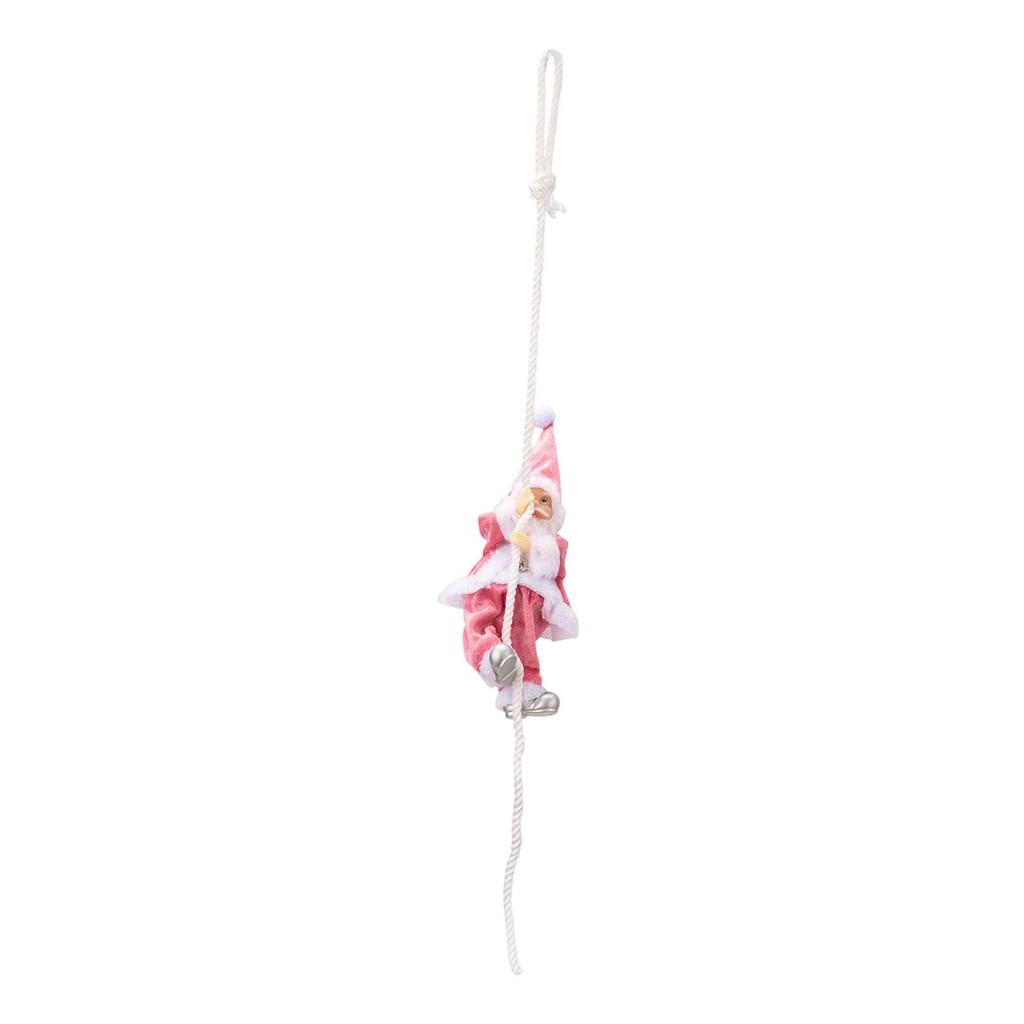 Christmas Santa Climbing Rope Christmas Ornament Santa Figure