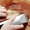 Pet Hair Electrical Grooming Trimmer Cats Dogs Polish Grinding Electric Clippers Pusher USB Rechargeable Cleaning Accessories