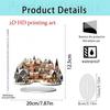 Rotating Christmas Carousel 2D Acrylic Standee - Festive Gift & Home Decoration