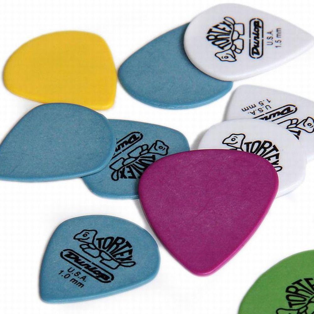 10Pcs Parts Multicolors Anti-slip Style Triangle Picks Music Picks Guitar Picks Guitar Accessories