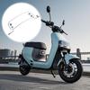 Motorcycle Deflector, Adjustable Bracket High-Definition Windshield, Transparent Wind Protection Board Universal for Electric Bike Scooter