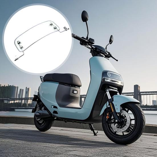 Motorcycle Deflector, Adjustable Bracket High-Definition Windshield, Transparent Wind Protection Board Universal for Electric Bike Scooter