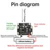 Mini Li-Ion Battery Charging Pad 3.7V 4.2V 18650 Keyboard Charging Power Plate Protection Type C Input Module