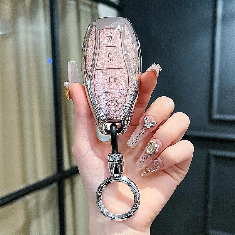 Compatible Key Cover for 2025 Hongqi H5, New H6, Brand New HS5, H9, HS7, PHEV, 2024 HS3