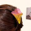 Flexible Silicone Jewelry Mold For Handmade Resin Hair Accessories Moon Crescent Ice Cream Designs Hairpin Mould