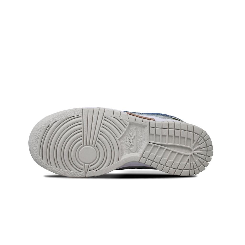 Nike Dunk Phantom Ruins Slip Resistant Slip Resistant Low Top Skateboard Shoes Unisex Gray Blue DD1503-103(Team141-)