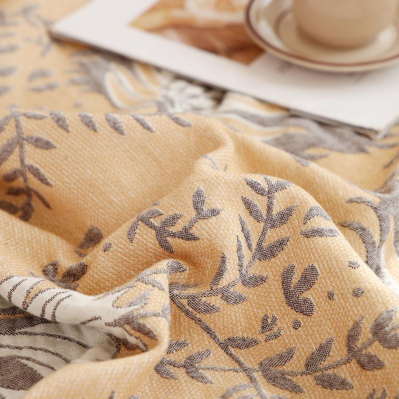 Neuer Stil, reine Baumwolle, Quaste, vierlagiges Gaze-Handtuch, Steppdecke, doppelte klimatisierte Decke, Baumwoll-Sofa-Handtuch, vier Jahreszeiten, Mittagspausen-Abdeckung, Decke