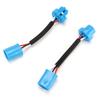 2pcs 9007 Male To Female Socket Wiring Harness Universal Wire Extension Cord for Car Headlight 12V‑24V