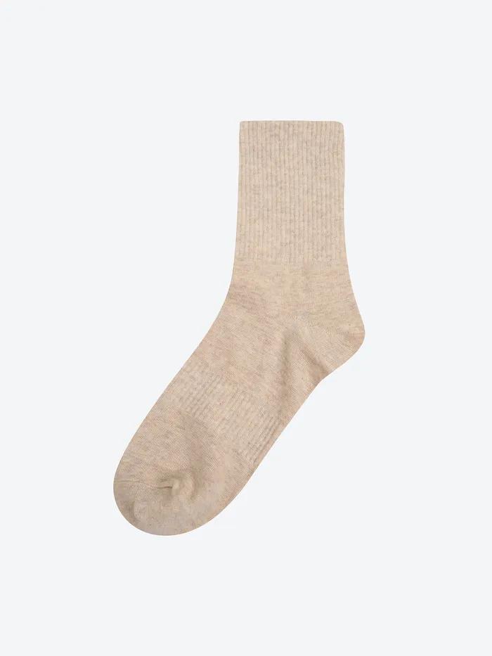 [Standard] 3-Pack Ribbed Middle Socks HPAO3FA206