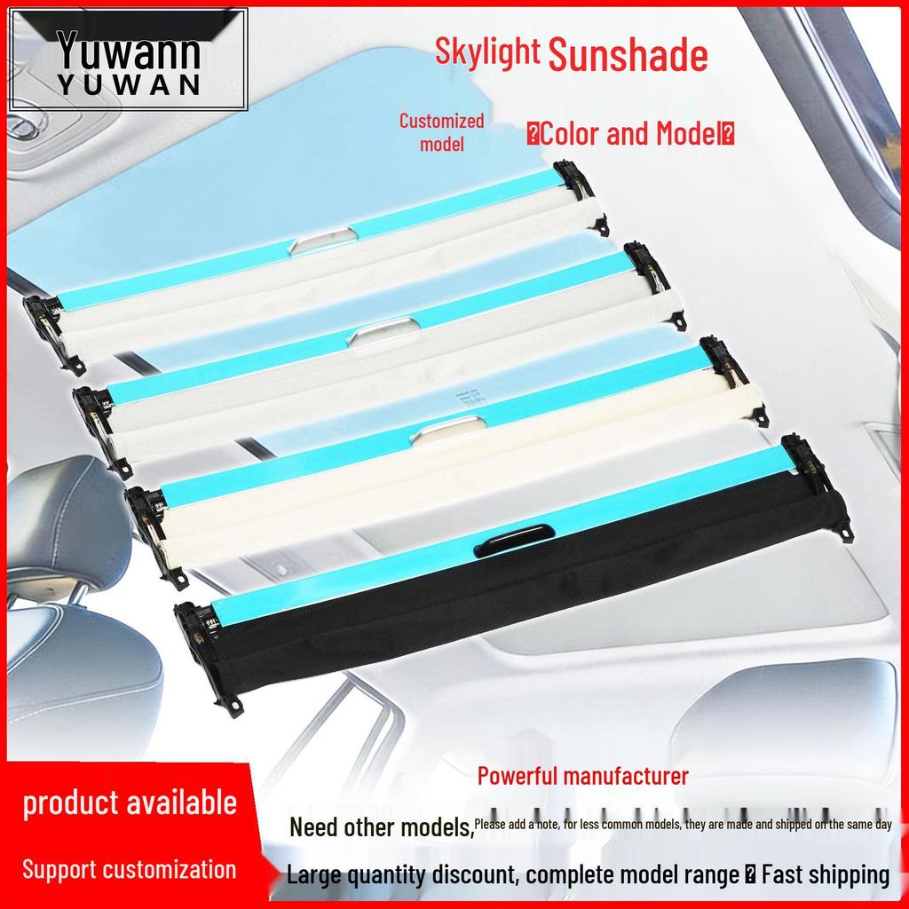 Tailored Car Sunroof Roller Blinds & Headliner Fabrics: Custom Sunshades for Any Model