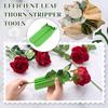 Rose Stripper Thorn Remover Rose Cleaner Tool for Making Floral Arrangements Diameter 1.2in Length 6in