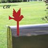 Briefkasten Namensschild Eisen Flagge, Metall Fliegender Vogel Form Briefkasten Pfahl Farbe Schild Schild, Dekorative Flagge Ersatz für Außen Garten Terrasse Dekoration