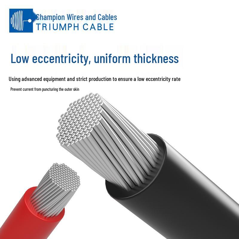 UL1283 8AWG Electronic Wire, 600V, 105°C, Tinned Copper PVC, American Standard New Energy Vehicle Wire.