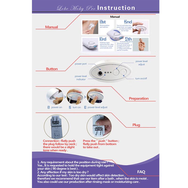 Home Use Hair Removal IPL Permanent Skin Rejuvenation Beauty Device New