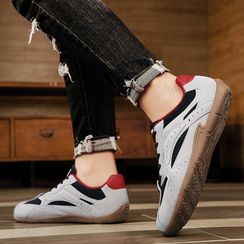 Fashion 2025 Spring New Style Men's Low Cut Thin Soled Fashion Trend Mesh Casual Shoes Versatile Breathable Comfortable Sports Sneakers