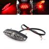 YIBO High Brightness Shockproof Waterproof Tail Lamp Brake Lamp LED Motorcycle Universal DC Red