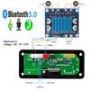 Wireless Bluetooth 5.0 9V-24V MP3 WMA Decoder Board Car Audio USB TF FM Radio Module Color Screen MP3 Player with Remote Control