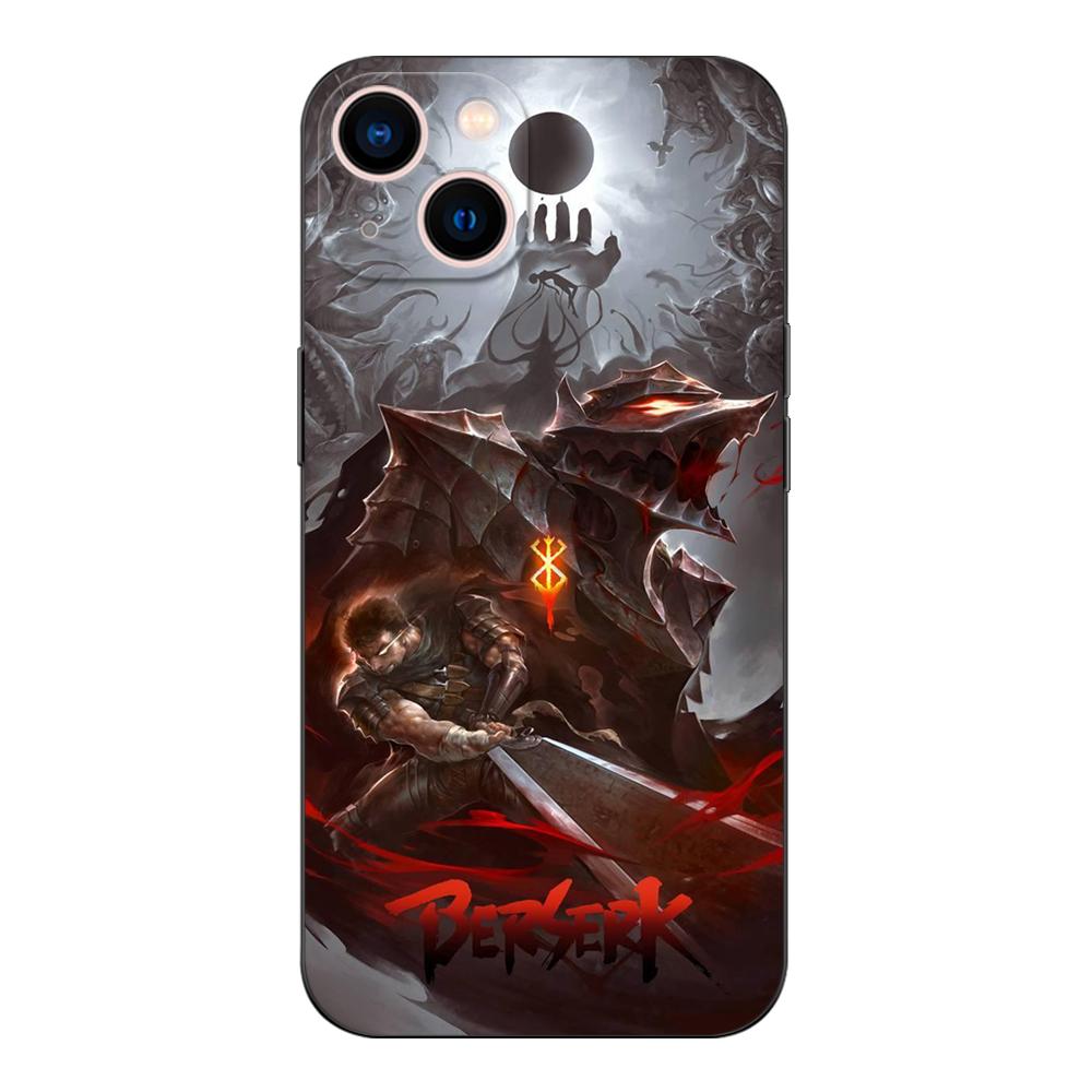 Schwarze TPU-Hülle für Xiaomi mi 12 lite pro SX 11lite NE 11i 11T Pro Redmi 10 10A 10C 4G 5G Berserker