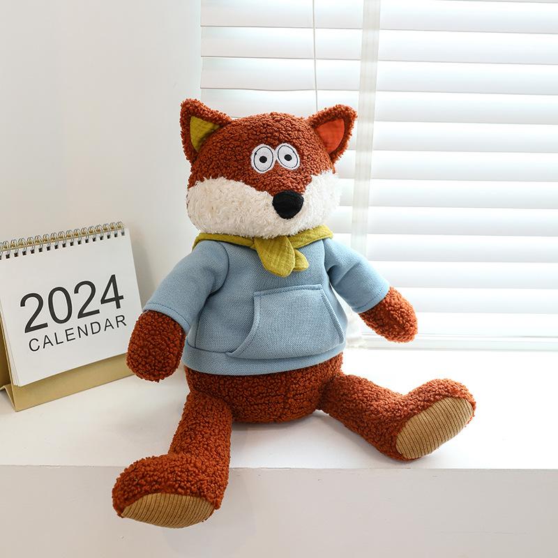 Cartoon Forest Hug Series Plush Toys Children's Lion Birthday Gift Rabbit Pillow Zoo Baby Elephant