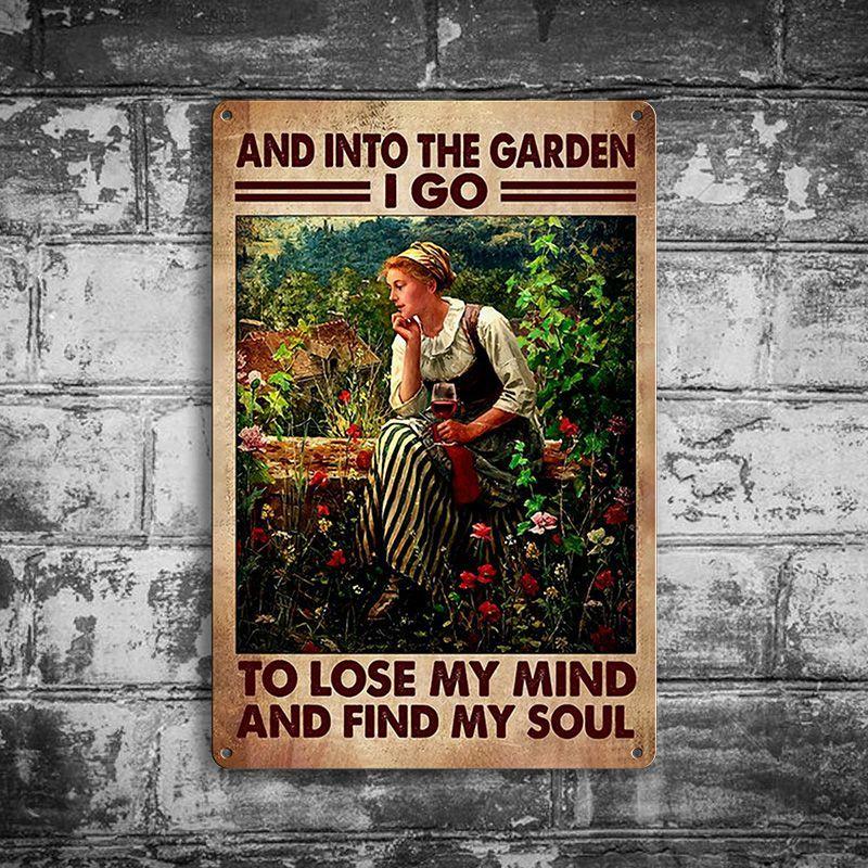 20CM Pastoral Life Artistic Conception Wall Hanging Painting Outdoor Wall Decoration Photography Props Iron Art Old Iron Painting