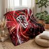 Manchester United Theme Blanket Soft Flannel Blanket Plush Throw Blanket Cozy Sofa Bed Blanket for Home Decor