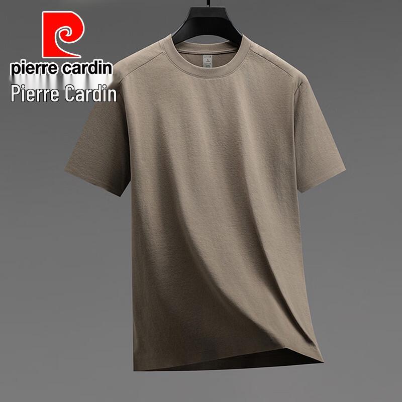 Pierre Cardin Men's Minimalist Premium Heavyweight Crew Neck T-Shirt