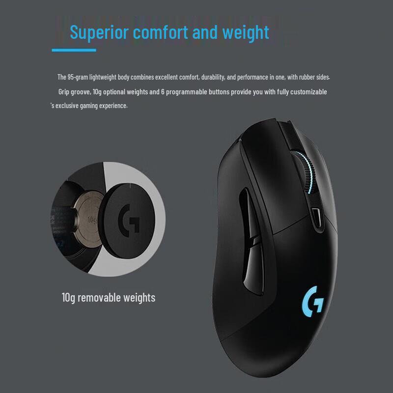 Logitech G703 LIGHTSPEED Wireless Gaming Mouse with HERO Sensor