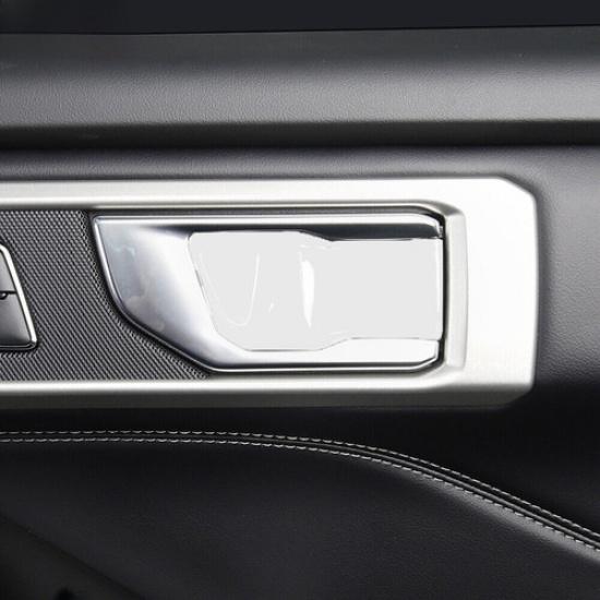 Inner Door Bowl Sticker Cover Trim 4PCS For Ford Explorer - Bright White