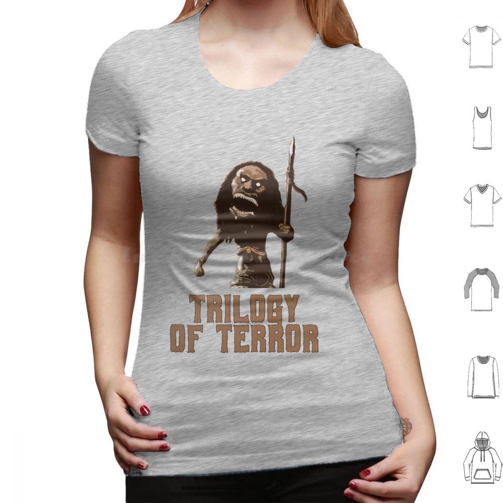 Trilogy Of Terror T Shirt Cotton Men Women DIY Print Trilogy Of Terror Zuni Zuni Horror Movies Horror Vintage Horror Movie
