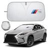 Car Sun Visor Folding Sunscreen Front Windshield Cover For BMW M E34 E36 E60 E90 E46 F10 F20 X5 M3 M5 M6 E71 Accessories Sticker
