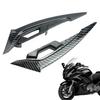 Motorcycle Wind Wings Self-Adhesive Aerodynamic Winglets Front Fairing Spoiler Motorcycle Motorcycle Side Spoiler Decoration