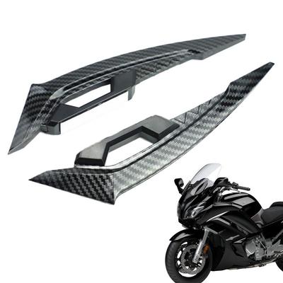 Motorcycle Wind Wings Self-Adhesive Aerodynamic Winglets Front Fairing Spoiler Motorcycle Motorcycle Side Spoiler Decoration