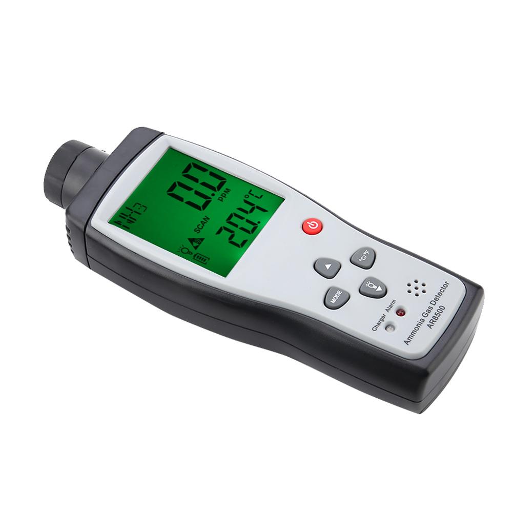 SMART SENSOR AR8500 Ammonia Gas Detector Handheld Digital LCD NH3 Gas Monitor