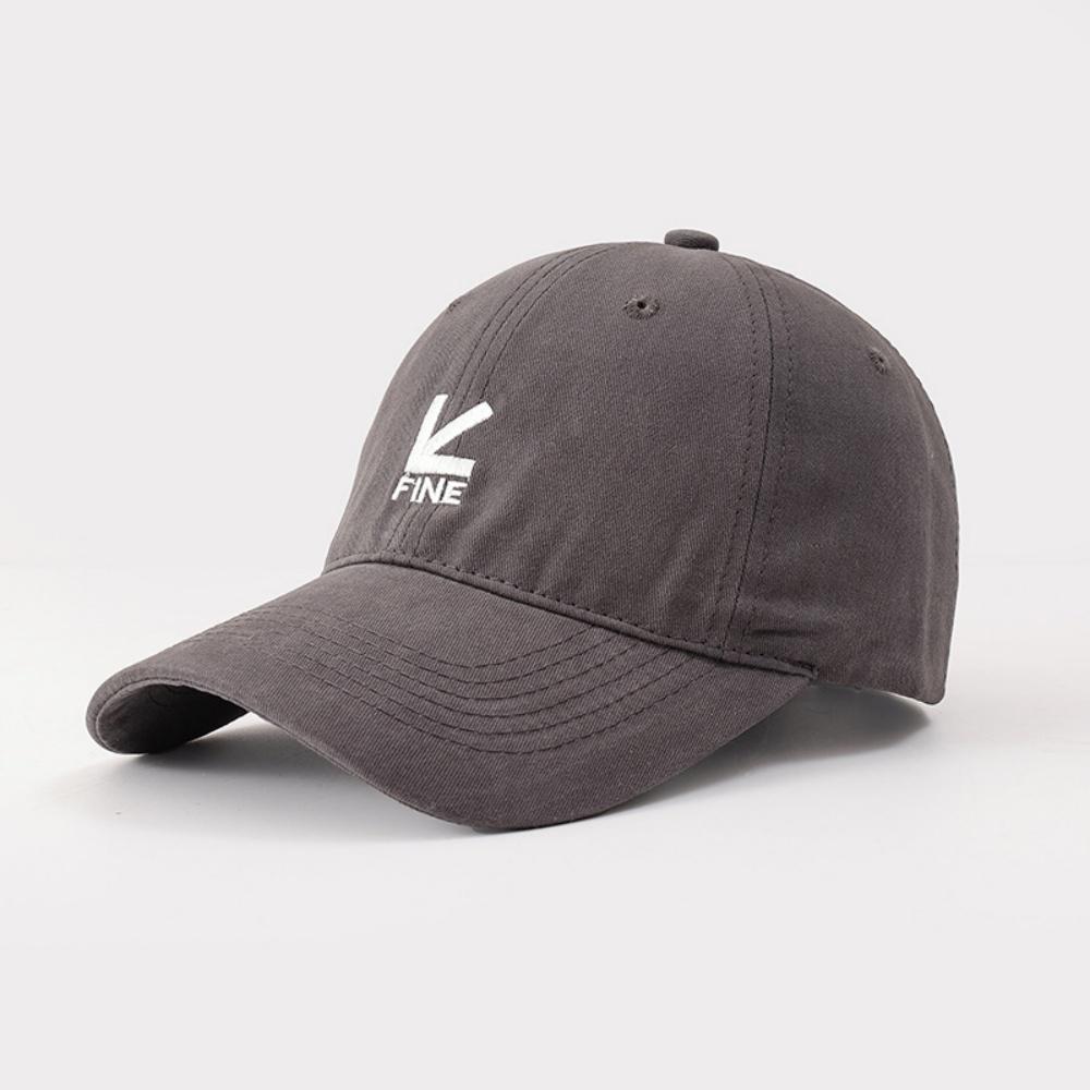 Unisex Baseball Cap For Women And Men Casual Snapback Hat Fashion Letter FINE Embroidery Cotton Hat Summer Sun Visors Caps