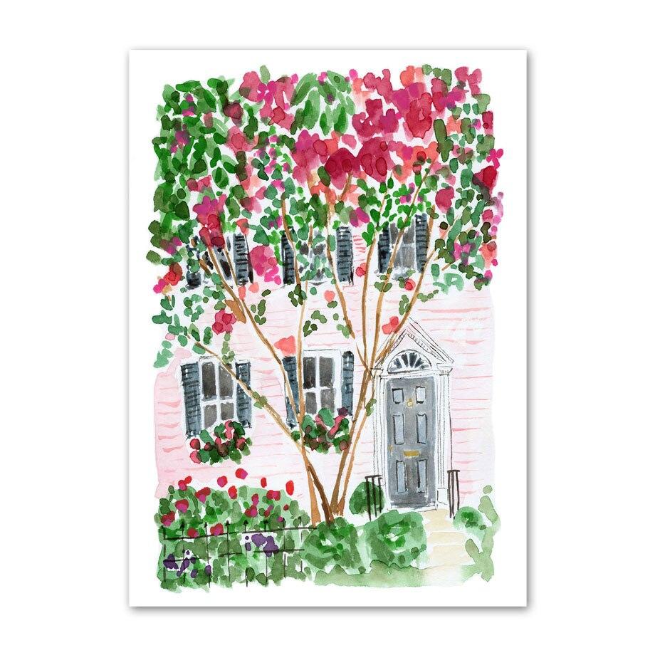 DIY Diamond Painting Paris Eiffel Tower San Francisco Diamond Embroidery Santorini City Landscape Cross Stitch Handmade  Decor