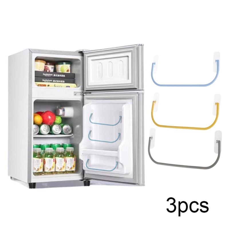 RV Refrigerator Stabilizing Rods 3Pcs Heavy Duty Anti-Tip Door Support Adhesive for Camper Van Motorhome Living